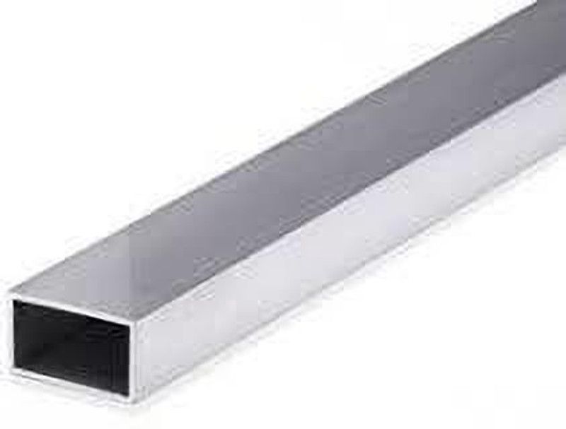 Tinax Rectangular aluminum pipe (2''x1'' length 2 feet ) 2'' X 1'' Rebar  (Aluminium)