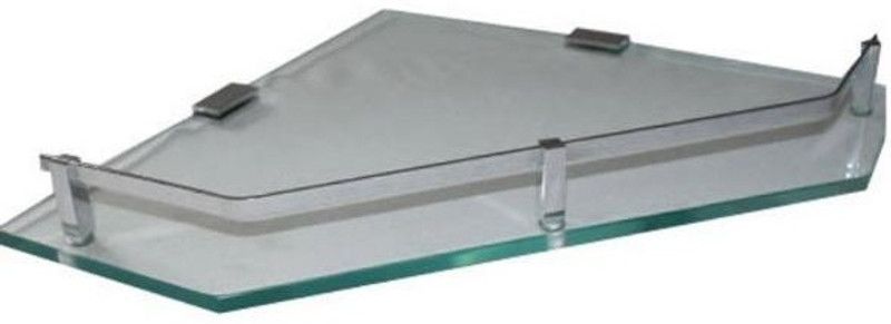 Fateh industries Glass Wall Shelf  (Number of Shelves - 1)