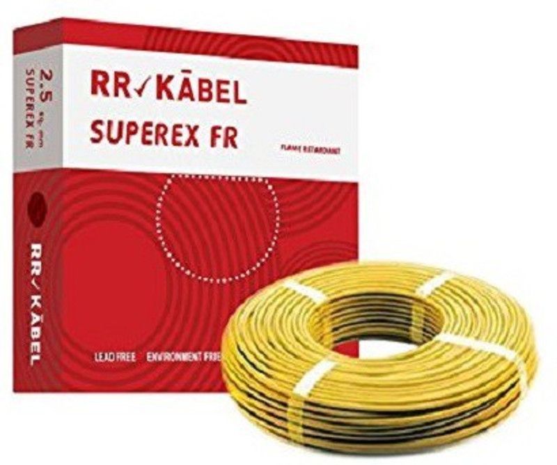 RR KABEL PVC 2.5 sq/mm Yellow 295 ft. Wire  (YELLOW)