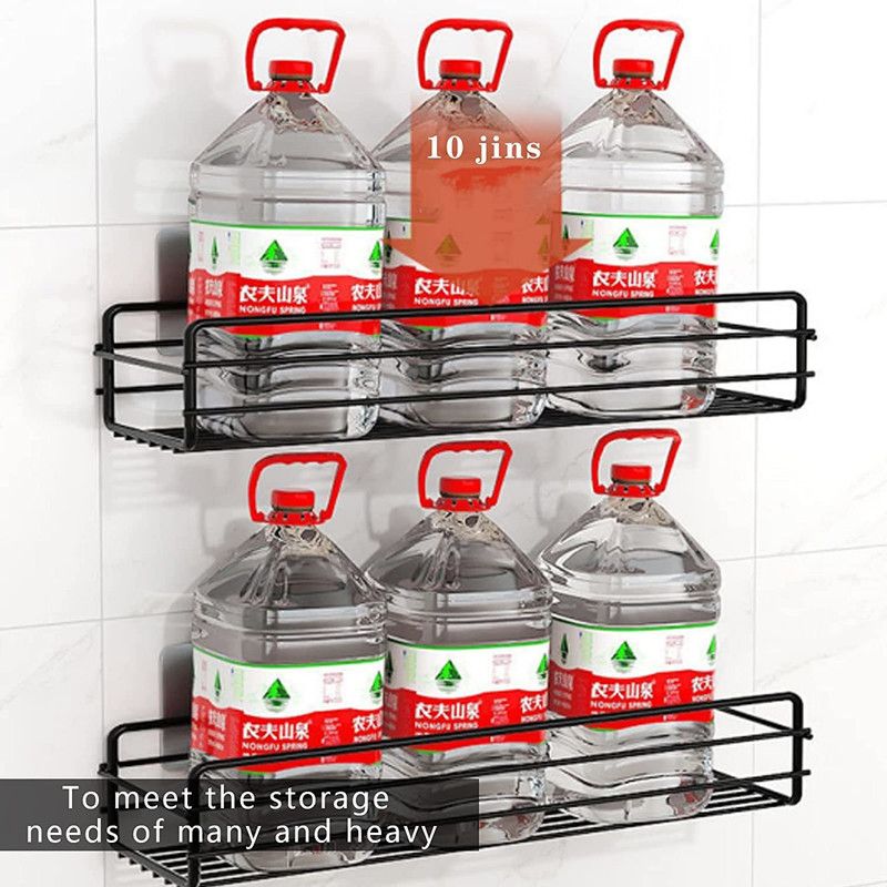 Stainless Steel Wall Shelf  (Number of Shelves - 2)