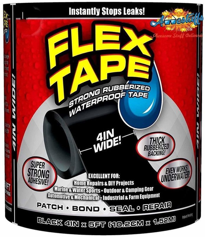 LikeEnterprise 48 10 cm Anti Slip Tape  (Black Pack of 1)