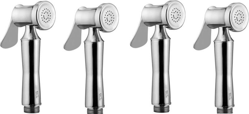 AVLEN Premium quality Shark brass health faucet chrome plated- Pack of 4 Faucet Set