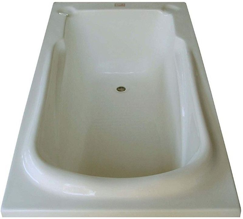 MADONNA BONFIXIVO101 Bonn Acrylic 4.5 Feet Rectangular Bathtub - Ivory Undermount Bathtub  (100 or Above L)