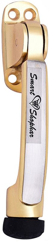 Smart Shophar SHA10ST-MELD-GS05-P1 Door Mounted Door Stopper  (Gold, Silver)