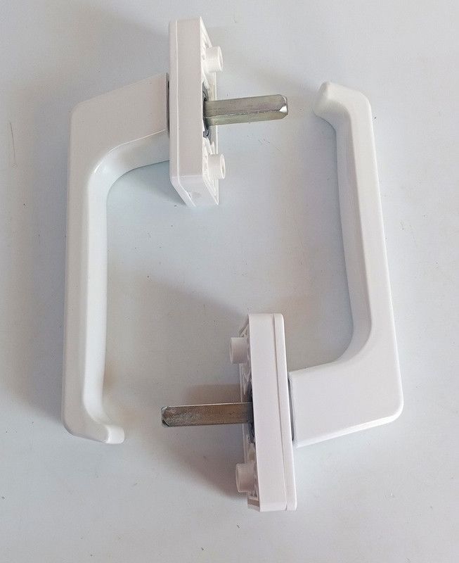 Mayan Aluminium Window Handle  (White)
