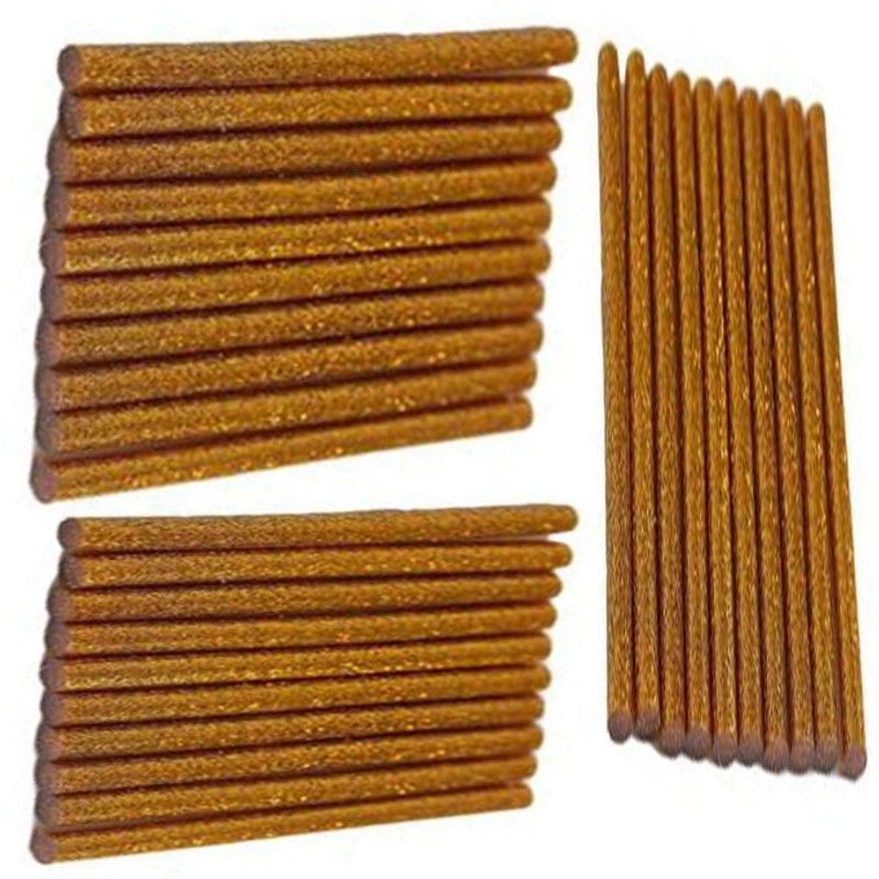 NBS 30 Golden Glitter Glue Stick 11mm for 40W glue gun Adhesive  (30 g)