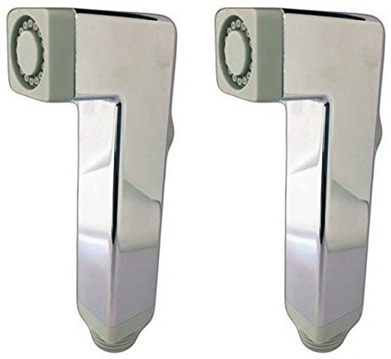 LOGGER - Aqua Square(Only Gun) Set of 2 pcs Health Faucet  (Single Handle Installation Type)