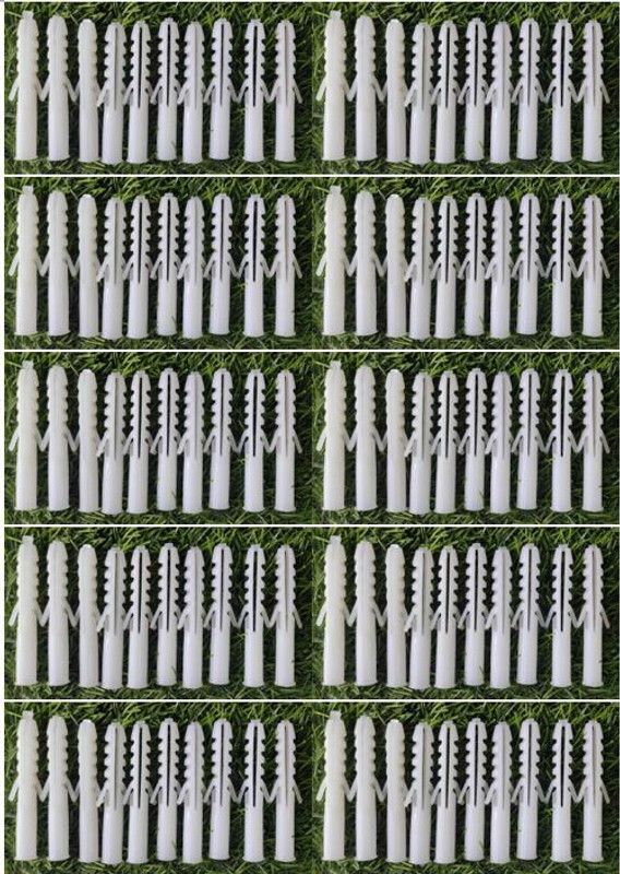 Greenlight Premium PVC Wall Plugs 75 MM ( Pack of 100 PC) Plug Pin  (75 mm)