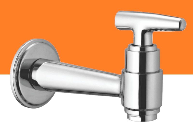 MAYUR OCICH LONG BODY GF-762 (HEAVY DUTY) FOAM FLOW WATER W. WALL FLANGE PIPER LONG BODY BIB COCK Bib Tap Faucet  (Wall Mount Installation Type)