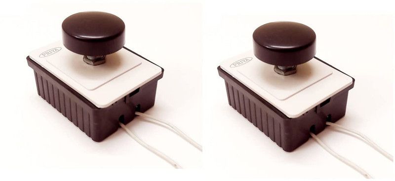 ERH India (Pack of 2) Cooler Fan Speed Regulator Rotary Switch Regulator Speed Controller for Coolers/Table Fans Conventional Box Regulator