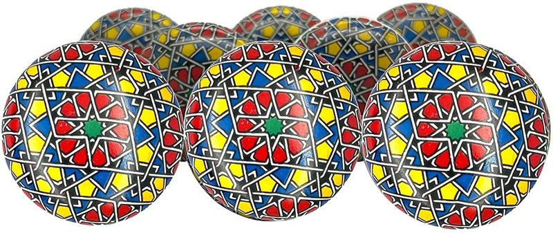 Newai Ceramic Cabinet/Drawer Handle  (Multicolor Pack of 8)