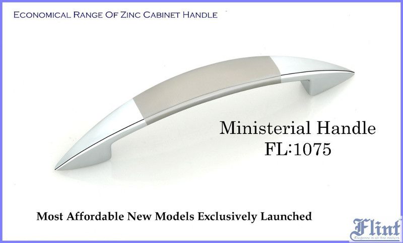 Flint FL : 1075 160mm Zinc Cabinet/Drawer Handle  (Silver Pack of 1)