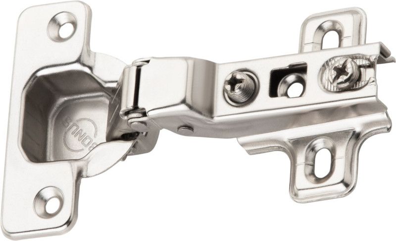 Bonus Slip On Hinge 8 Crank pck of 1 Concealed Hinge  (Stainless Steel Pack of 1)