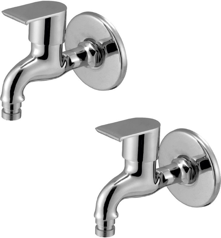 Prestige Waterfall Washing Machine Bib Cock Pack Of 2 Finish Chrome platet Tap Made Of Brass Faucet Bib Cock Bathroom Tap Bib Tap Faucet  (Wall Mount Installation Type)