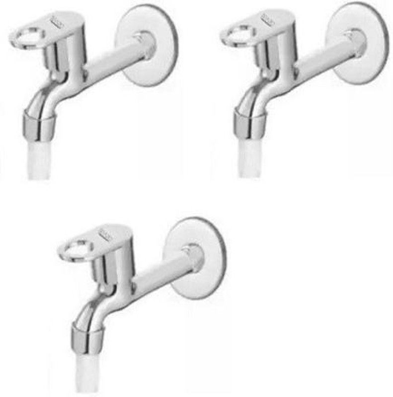 Spazio SmartBuy Pack of 3 Long body Tap for Kitchen and Bathroom Faucet Set