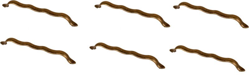 NXG 3713 Zinc Cabinet/Drawer Handle  (Gold Pack of 6)