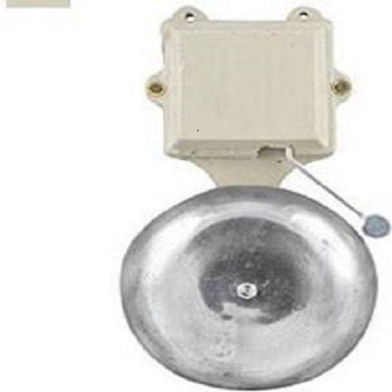 SWAGGERS 100 mm 6 inch Electric Gong Bell Industrial School College Factory Bell Wired Door Chime Wired Door Chime