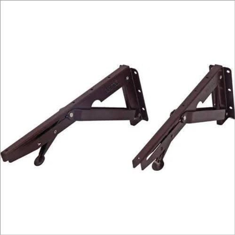 GALAXY ENTERPRISE Heavy Duty 15" Foldable Multipurpose Bracket with Fittings for Table (2 pcs ) 37 x 35 Shelf Bracket  (Steel)