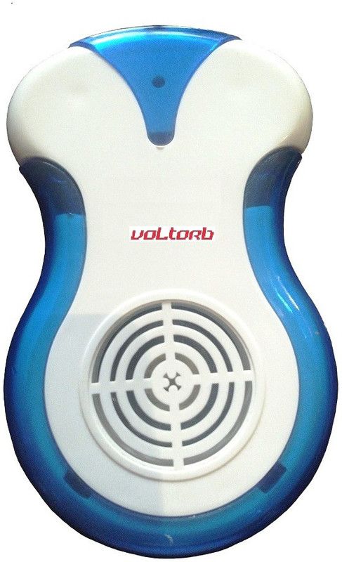 VOLtORb - 8SHAPE Parrot Door Bell - Single Parrot Tune with L.E.D Indicator - Blue/White Color - Special 8 Shape - Glossy Finish - 1 Piece Wired Door Chime