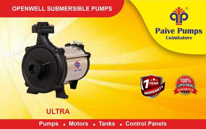 Paive OpenWell Submersible 0.5 HP Ultra ( OWU 50 ) Submersible Water Pump  (0.5 hp)