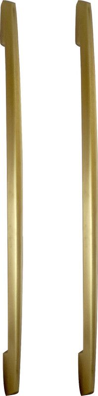 ATOM CH-545| 7 Inches Zinc Cabinet Handle | Brass Antique Finish | Zinc Cabinet/Drawer Handle  (Brown Pack of 2)
