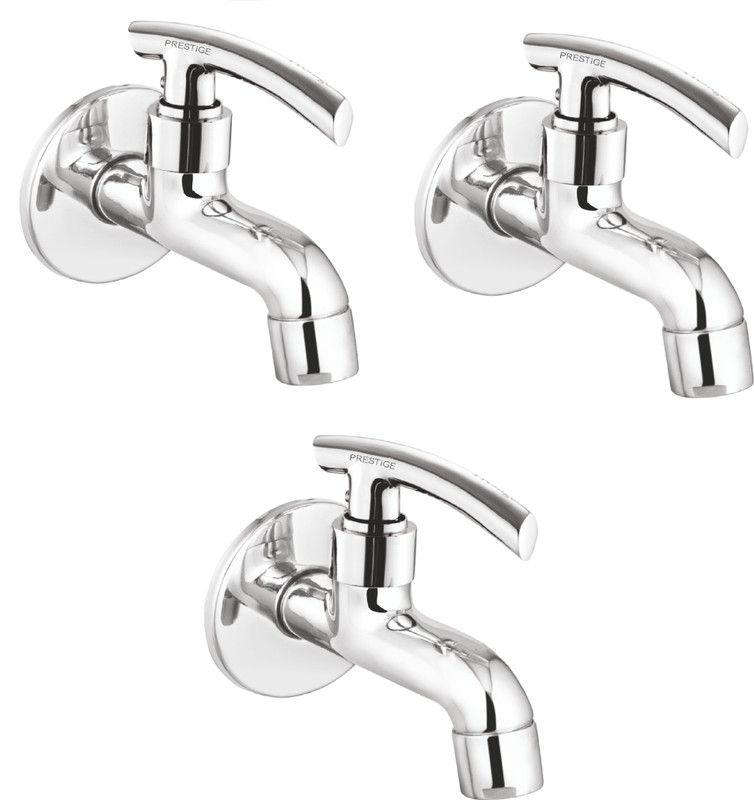 Prestige C-2 Bib Cock-Pack Of 3 Bib Tap Faucet  (Wall Mount Installation Type)