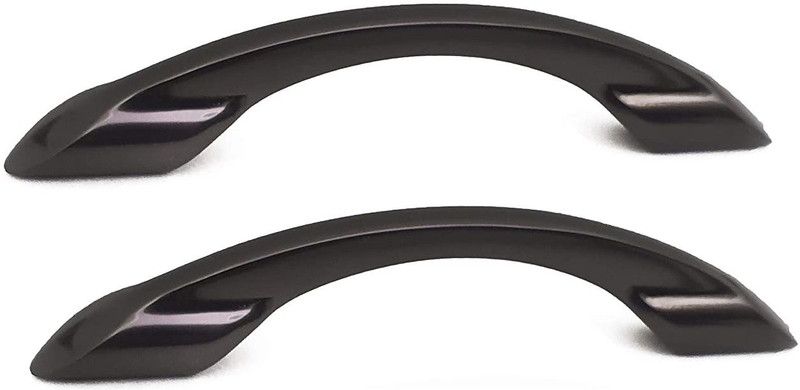 Aquieen Wardrobe Cabinet Pull Handle AQ - 707 (96MM, Satin Black) Stainless Steel Cabinet/Drawer Handle  (Black)