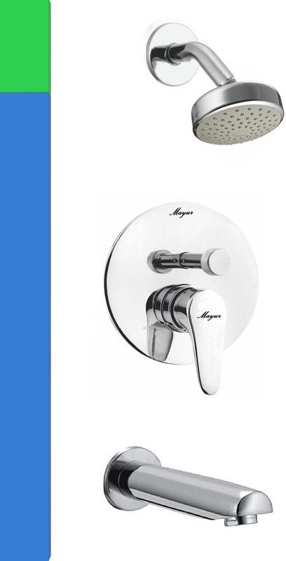 MAYUR ÖCICH DIVERTOR (HEAVY DUTY) MIXER W. AXL SHOWER SET AND SPOUT (COMPLETE SET) {JAQUAR DIVERTER SET VIGNETTE MODEL} Mixer Faucet  (Wall Mount Installation Type)