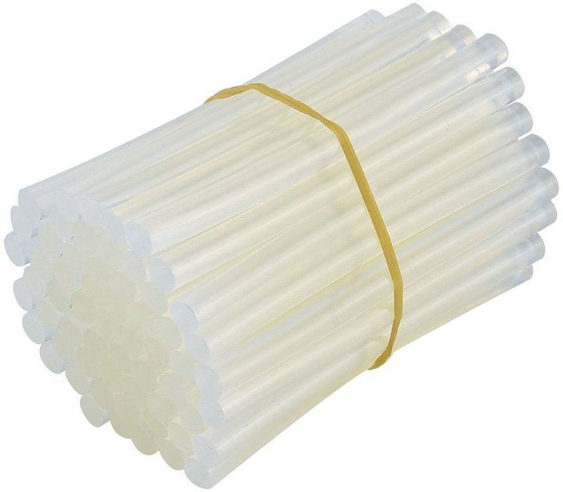 Glun 40 PCS TRANSPARENT GLUE STICKS FOR GLUE GUN (7MM) Adhesive  (40 ml)