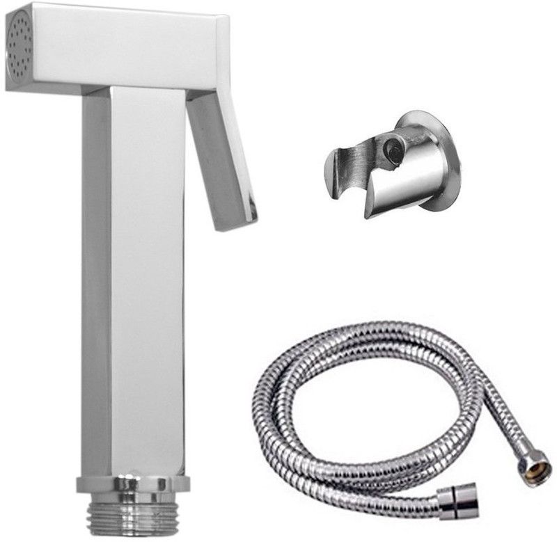 Dr. Homz N Kitch Health Faucet with 1.5 mtr stainless steel hose abx2 and hook Faucet Set