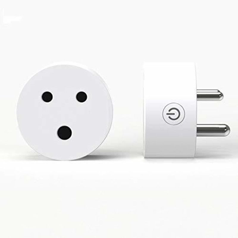 REES52 WiFi Smart Plug Indian Standard 10A Smart WiFi Power Socket with Plug WiFi Smart Plug Indian Standard 10A Smart WiFi Power Socket with Plug Three Pin Plug  (White)