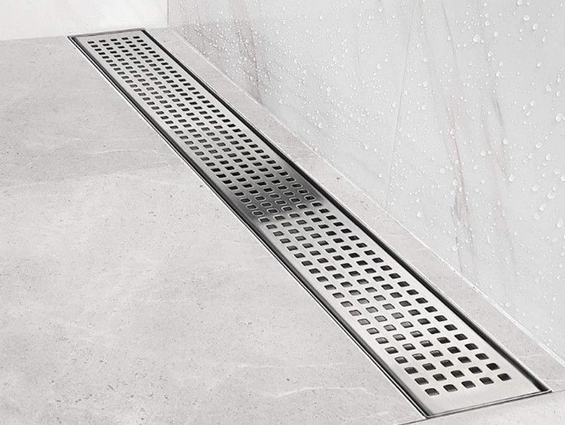 AVOQ Floor, Bathroom Sink Stainless Steel Push Down Strainer  (60 cm Set of 1)