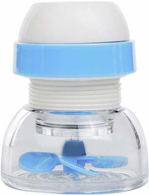 KitchExpo 360 Degree Adjustable Rotating Water Saving Faucet, Water Filter Nozzle (ABS) Faucet Nozzle  (Push On)