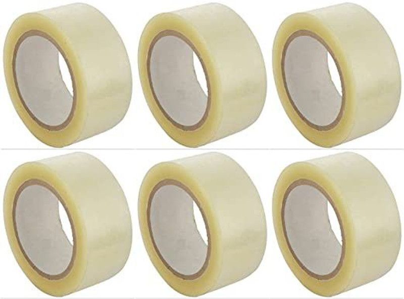 Nutts AB-653 300 m Single Sided Tape  (White Pack of 12)