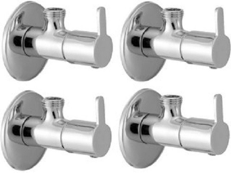 Dhruv Angle Cock Fusion With Wall Flange Angle Cock Faucet  (Wall Mount Installation Type)