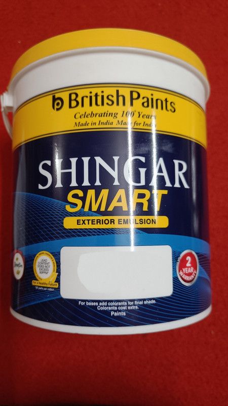 Chandra 001 Super white Emulsion Wall Paint  (4 L)