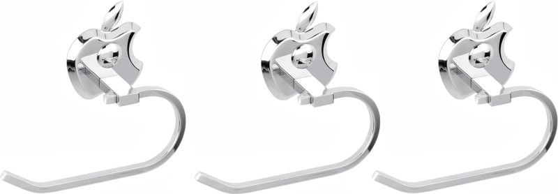 Easyhome Furnish Stainless steel heavy Towel ring Towel holder Towel rod for wash basin Towel hanger Cloth hanger Napkin ring Bathroom accessories Modern Bath Towel Stand Cloth stand for bathroom 10 inch 1 Bar Towel Rod  (Stainless Steel Pack of 3)