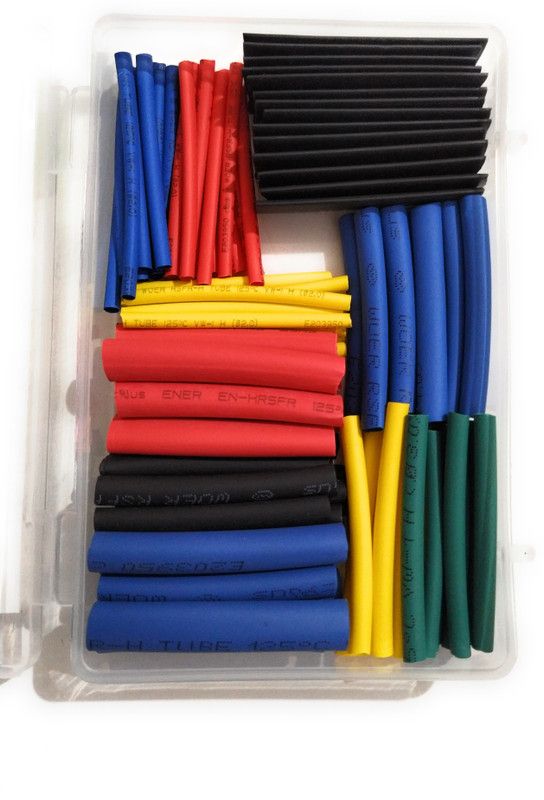 GREENARTZ 75pc multicolour 4.5cm each Heat Shrink Cable Sleeve  (0 mm)
