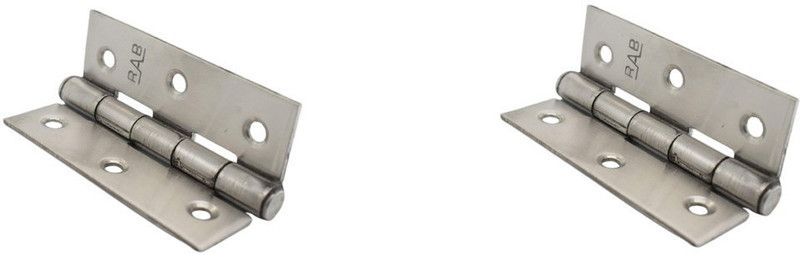aaryason Heavy Stainless Steel Premium Door Hinge_111 Butt/Mortise Hinge  (Silver Pack of 2)