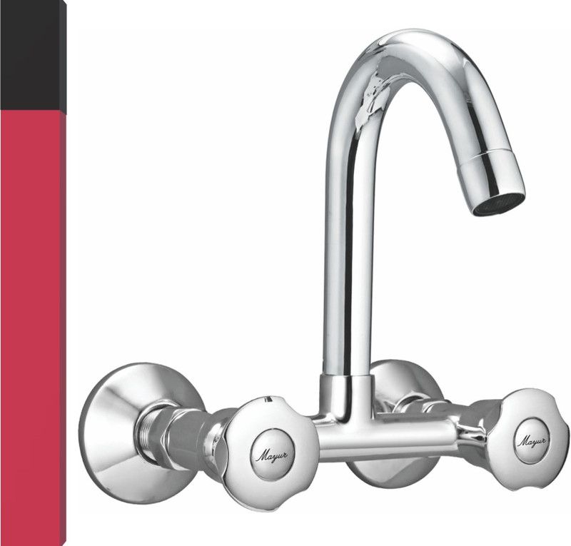 MAYUR OCICH SINK MIXER ( HEAVY DUTY ) WITH ROTATING BRASS SPOUT (BOTH HOT AND COLD AVAILABLE) Mixer Faucet  (Wall Mount Installation Type)