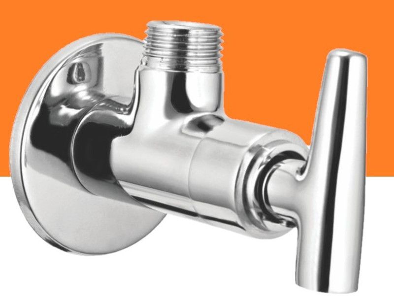 MAYUR OCICH ANGLE COCK (SUPER HEAVY DUTY) HIGH FLOW WITH WALL FLANGE PIPER ANGLE COCK Angle Cock Faucet  (Wall Mount Installation Type)
