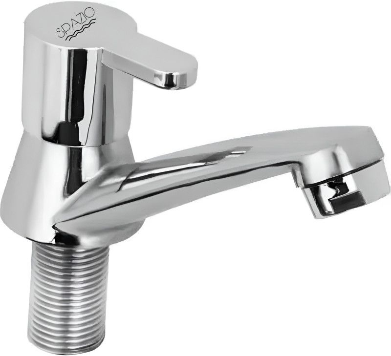 Spazio Premium Quality Stainless Steel FUSION Collection Pillar Cock / Wash Basin Tap / Pillar Tap Faucet  (Deck Mount Installation Type)