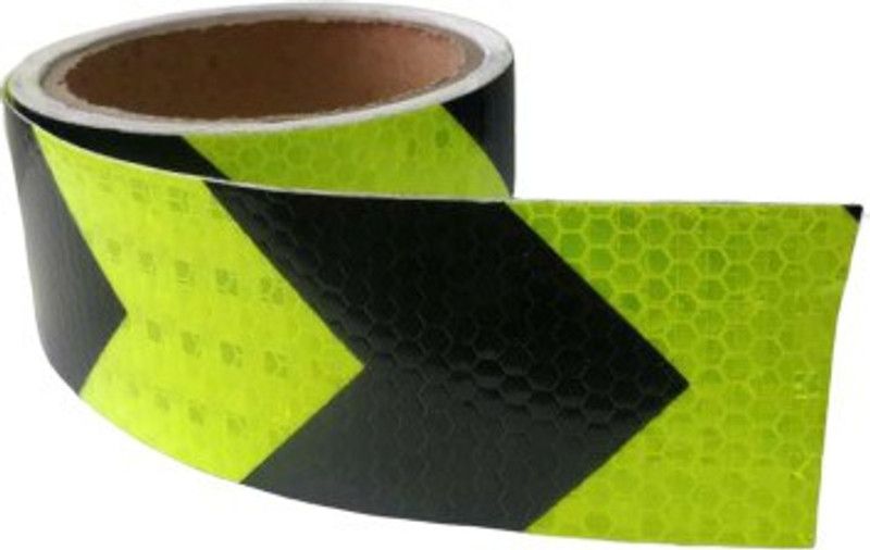Betlex Floor Marking Tape 4 m Floor Marking Tape  (Black, Green Pack of 1)