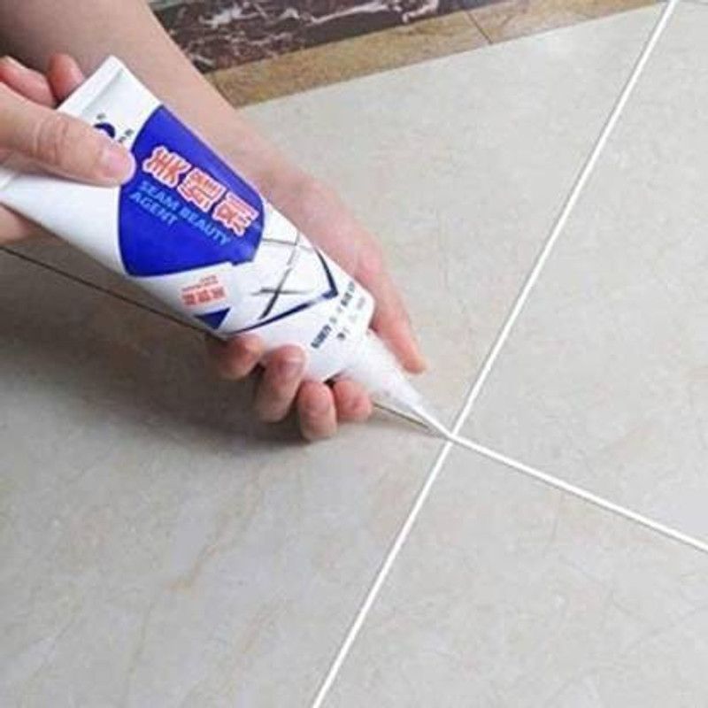 NKK TRADERS Tiles Gap Filler Agent, Waterproof Grout Sealant Agent Adhesive  (180 ml)