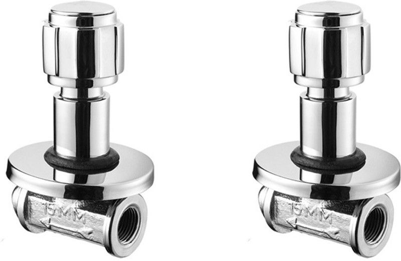 H Vitreous H760316 By Hindware Chord Concealed Stop Cock 1/2" Pack of 2 Stop Cock Faucet  (Wall Mount Installation Type)
