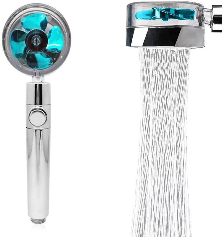 KT Mart Handheld Shower Head-High-Pressure Turbo Fan Shower Head with Filter Shower Head Shower Head
