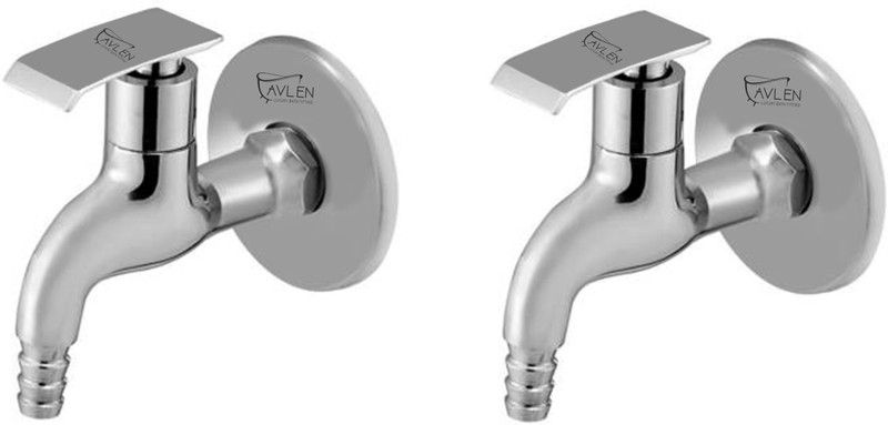 AVLEN (BRASS) FUSSION nozzle bib tap ( Set of 2) Bib Tap Faucet  (Wall Mount Installation Type)