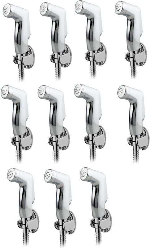 LOGGER - Penguin Button Aqua Jet Spray (Only Gun) Set of 11 pcs Health Faucet  (Single Handle Installation Type)