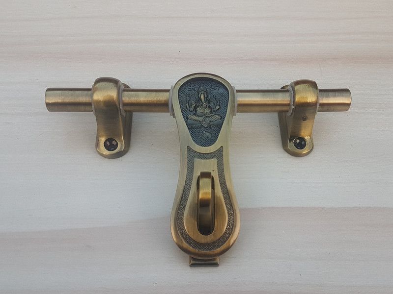 boruz Push to Close Latch  (Brass)
