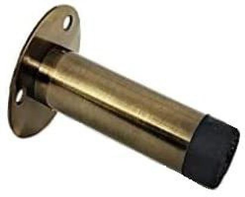 SOURABH MARUTI MORE RT45802 Door Stopper Wall Mounted Door Stopper  (Silver)